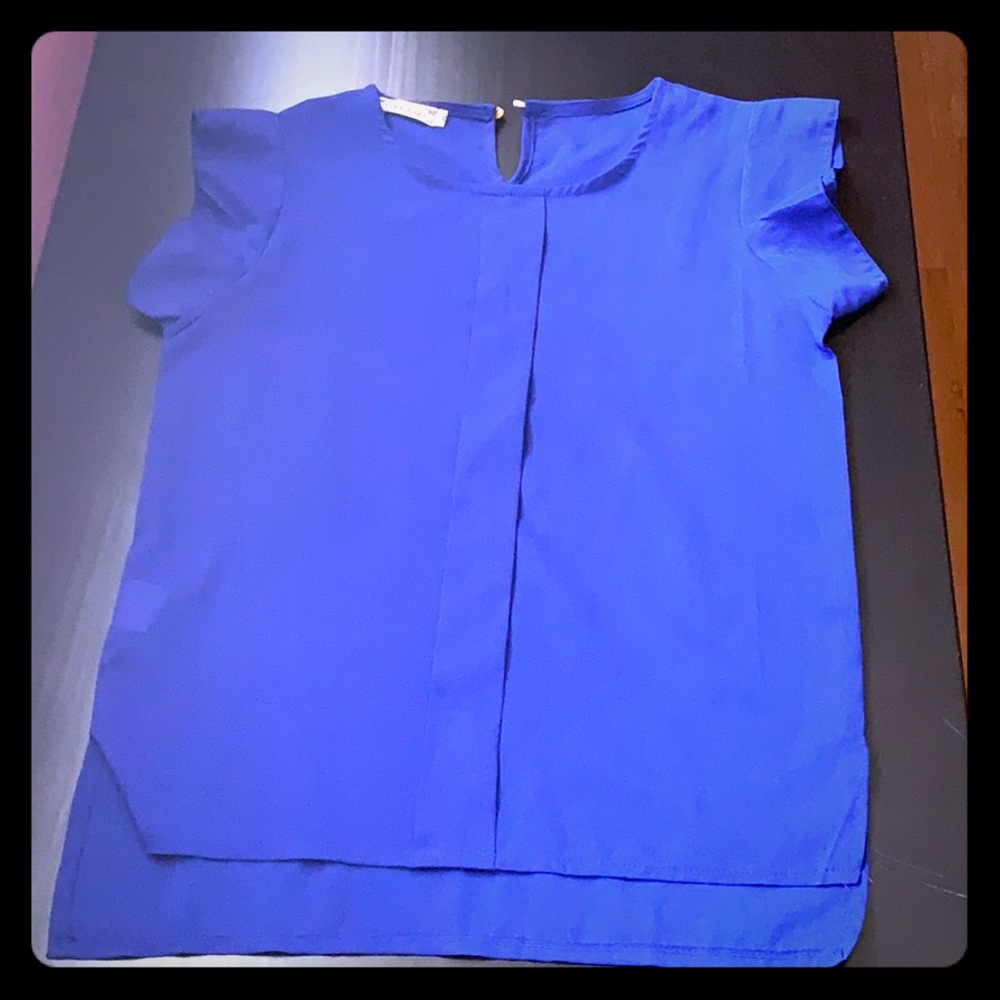 BLUE BLOUSE